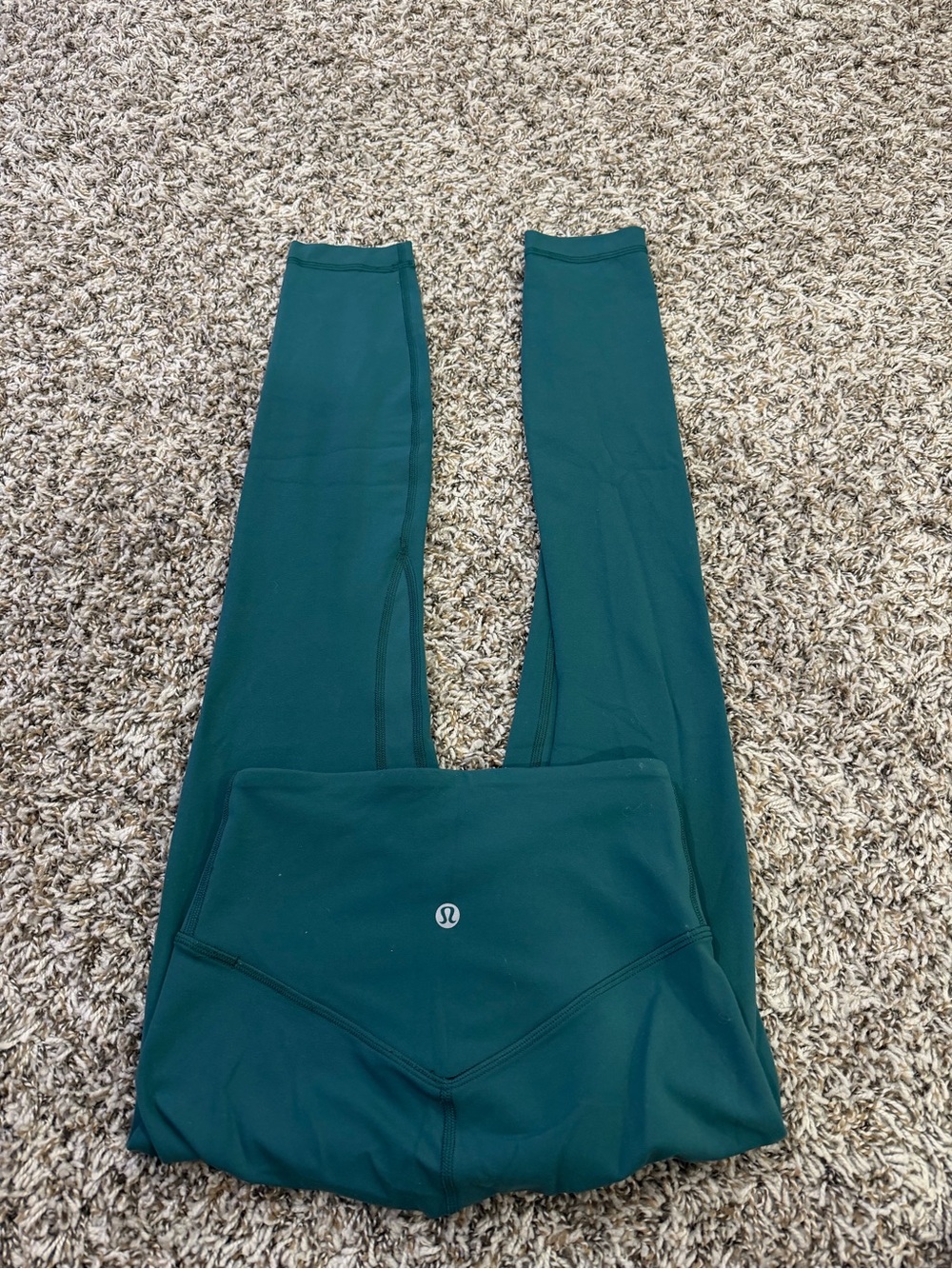 lululemon athletica women’s Deep Teal Green Performance Leggings